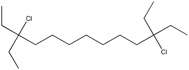 3,11-Dichloro-3,11-diethyltridecane Structure