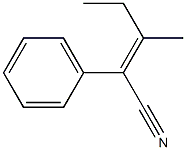 2-Phenyl-3-methyl-2-pentenenitrile Structure