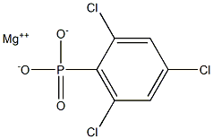 2,4,6-Trichlorophenylphosphonic acid magnesium salt Structure