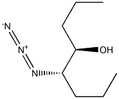 (4R,5S)-5-Azido-4-octanol 구조식 이미지