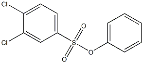 3,4-Dichlorobenzenesulfonic acid phenyl ester 구조식 이미지