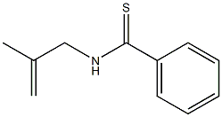 N-(2-Methyl-2-propenyl)benzothioamide Structure