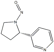 (2S)-1-Nitroso-2-(3-pyridinyl)pyrrolidine Structure