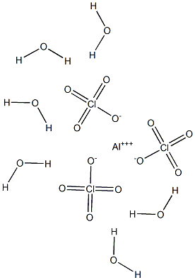 Aluminum perchlorate hexahydrate Structure
