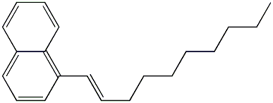 1-(1-Decenyl)naphthalene Structure