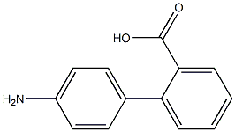 4'-aminobiphenyl-2-carboxylic acid Structure