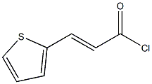 (2E)-3-(2-thienyl)acryloyl chloride Structure