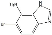 5-Bromo-3H-benzoimidazol-4-ylamine Structure