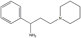 1-Phenyl-3-piperidin-1-yl-propylamine 구조식 이미지