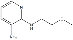 N2-(2-Methoxyethyl)-2,3-pyridinediamine 구조식 이미지
