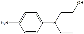 2-[4-Amino(ethyl)anilino]-1-ethanol 구조식 이미지