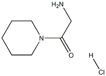 2-Amino-1-(1-piperidinyl)-1-ethanone hydrochloride Structure