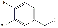 3-Bromo-4-fluorobenzyl chloride 구조식 이미지