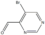 5-bromopyrimidine-4-carbaldehyde
 구조식 이미지