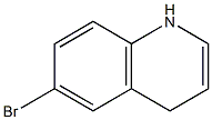 6-Bromo-1,4-dihydro-quinoline 구조식 이미지
