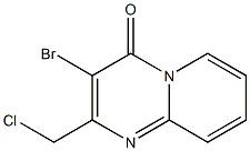 3-Bromo-2-(chloromethyl)-4H-pyrido[1,2-a]pyrimidin-4-one Structure