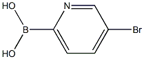 3-Bromopyridine-6-boronicacid 구조식 이미지