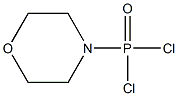 Morpholinophosphonic dichloride 구조식 이미지