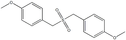 4-methoxyphenylmethylsulfone Structure