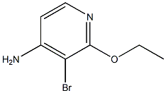 4-Amino-3-bromo-2-ethoxypyridine 구조식 이미지