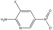 2-Amino-3-fluoro-5-nitropyridine 구조식 이미지