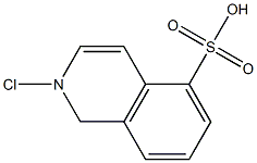 2-Chloro-5-isoquinolinesulfonic Acid 구조식 이미지