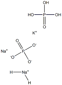 (Potassium Dihydrogen Phosphate,Disodium Hydrogen Phosphate) Structure