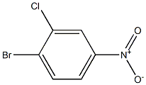 1-Bromo-2-chloro-4-nitrobenzene 구조식 이미지