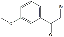 m-methoxy-A-bromoacetophenone 구조식 이미지