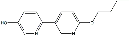 6-(6-butoxypyridin-3-yl)pyridazin-3-ol Structure