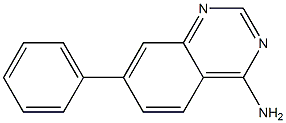 7-phenylquinazolin-4-amine Structure