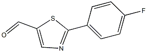 2-(4-fluorophenyl)-1,3-thiazole-5-carbaldehyde Structure