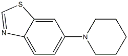 6-piperidin-1-yl-1,3-benzothiazole 구조식 이미지