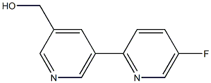 (5-(5-fluoropyridin-2-yl)pyridin-3-yl)methanol Structure