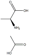 Alanine acetate 구조식 이미지