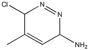 6-chloro-5-Methyl-3,6-dihydropyridazin-3-aMine 구조식 이미지
