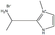 1-aminoethyl-3-methylimidazolium Bromide 구조식 이미지