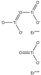 Erbium Titanate 99% 구조식 이미지