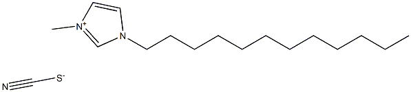 1-Dodecyl-3-Methylimidazolium Thiocyanate Structure