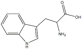 2,3-dihydro-DL-tryptophan Structure