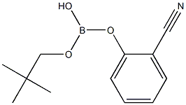 Neopentyl 2-cyanophenylborate Structure