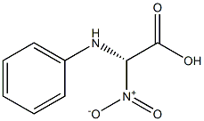 2-nitro-DL-phenylglycine 구조식 이미지