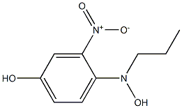 4-hydroxypropylamino-3-nitrophenol Structure