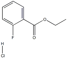 Fluorophenyl carboxylic acid ethyl ester hydrochloride Structure