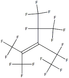 Perfluoro-2,4-dimethyl-3-ethylpentene-2 Structure