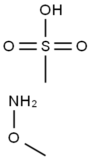 Methoxyamine methanesulfonate Structure