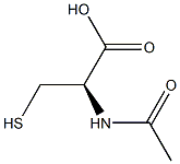 Acetyl L-cysteine Structure