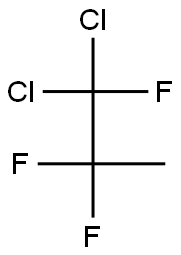 Trifluorodichloropropane Structure