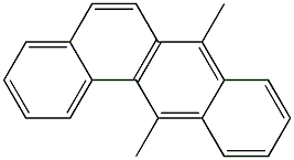 7,12-dimethyl-1,2-benzanthracene Structure