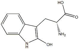 2-hydroxy-D-tryptophan 구조식 이미지